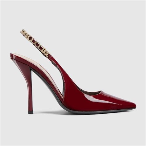 gucci sling bag pumps